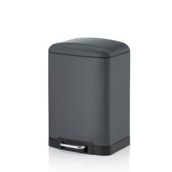 Kela KL-10908 Odpadkový koš DAVINO 12 l tmavě šedá (VÝPRODEJ)