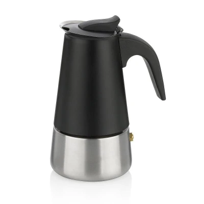 Kela Konvice na espresso Ferrara nerez černá 17,0 cm 9,0 cm 200,0 ml Kela Konvice na espresso Ferrara nerez černá 17,0 cm 9,0 cm 200,0 ml