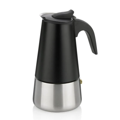 Kela Konvice na espresso Ferrara nerez černá 19,5 cm 10,0 cm 300,0 ml Kela Konvice na espresso Ferrara nerez černá 19,5 cm 10,0 cm 300,0 ml