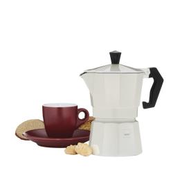 Kela Konvice na espresso Italia 3 šálky béžová