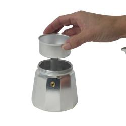 Kela Konvice na espresso Italia 9 šálků černá