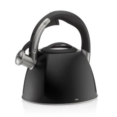 Kela Konvice pískací Vitus nerez 2,4 l, černá matná Kela Konvice pískací Vitus nerez 2,4 l, černá matná