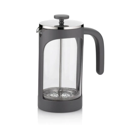 Kela Konvička na čaj a kávu VERONA French Press 1 l šedá Kela Konvička na čaj a kávu VERONA French Press 1 l šedá