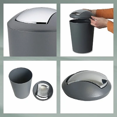 Kela Koš kosmetický MARTA 1,7 l šedý