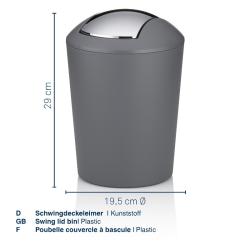 Kela Koš kosmetický MARTA 5 l plast modrá