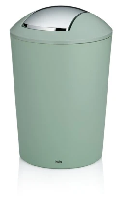 Kela Koš kosmetický s otočným víkem Marta 5 L plast nefrit zelená Kela Koš kosmetický s otočným víkem Marta 5 L plast nefrit zelená