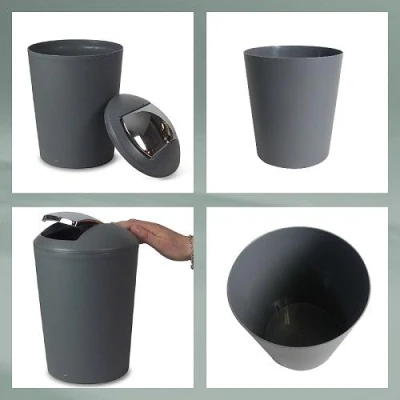 Kela Koš kosmetický s otočným víkem Marta 5 L plast nefrit zelená