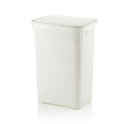 Kela KL-23410 Koš na prádlo BRASILIA 60 l bílá