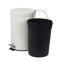 Kela Koš odpadkový 12 l CORNELL, bílá