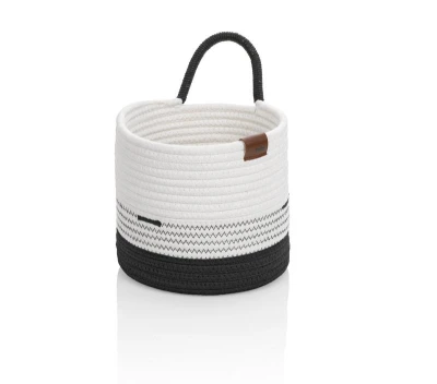 Kela Košík Hedda 20 cm směs bavlna/polyester bílo-černá Kela Košík Hedda 20 cm směs bavlna/polyester bílo-černá