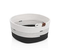 Kela Košík Hedda 32 cm směs bavlna/polyester bílá-černá