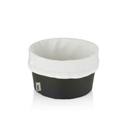 Kela Košík na chleba Grana PU kůže černá 11,0cm 19,0cm