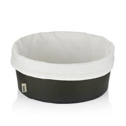 Kela Košík na chleba Grana PU kůže černá 11,0cm 28,0cm