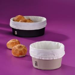 Kela Košík na chleba Grana PU kůže černá 11,0cm 28,0cm