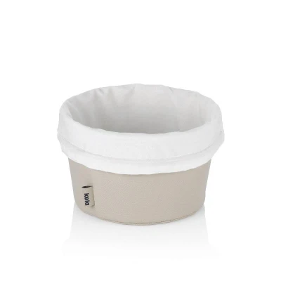 Kela Košík na chleba Grana PU kůže stříbrná šedá 11,0cm 19,0cm Kela Košík na chleba Grana PU kůže stříbrná šedá 11,0cm 19,0cm