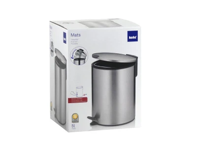 Kela Kosmetický koš 5 l MATS nerez