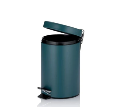 Kela Kozmetický kôš TEAL kov 3 L
