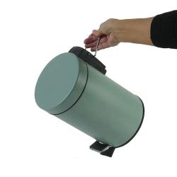 Kela Kosmetický koš Monaco kov zelená 3l