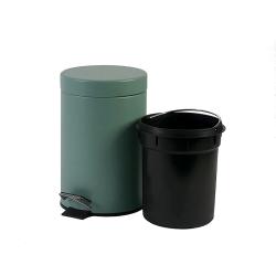 Kela Kosmetický koš Monaco kov zelená 3l