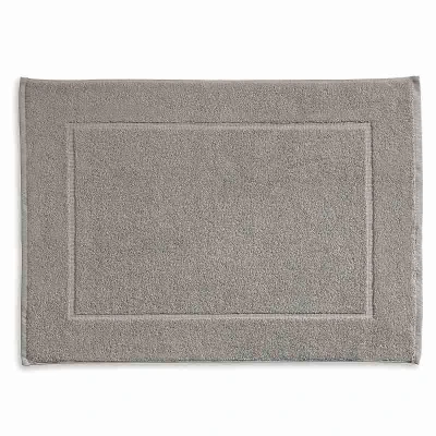 Kela Koupelnová předložka Ladessa 70x50 cm bavlna stříbrno-šedá