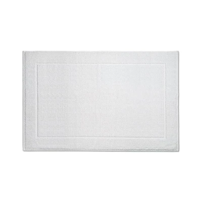 Kela Koupelnová předložka LAVINIA 100% biobavlna bílá 60x100 cm