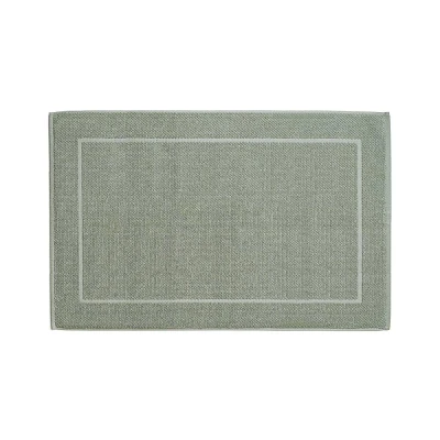 Kela Koupelnová předložka LAVINIA 100% biobavlna světle šedá 60x100 cm