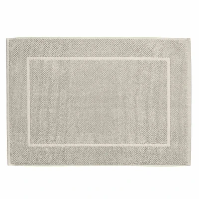 KELA Koupelnová předložka Lavinia 100% organická bavlna 60 x 100 cm bílá