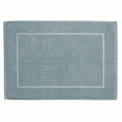 Kela Koupelnová předložka Lavinia 100% organická bavlna 60 x 100 cm modrá