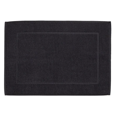 Kela Koupelnová předložka LAVINIA 100% organická bavlna černá 50x70 cm