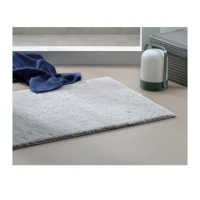 Kela Koupelnová předložka Maja 100% polyester mrazově modrá 100,0x60,0x1,5cm
