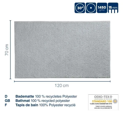 Kela Koupelnová předložka Maja 120x70 cm polyester písková béžová