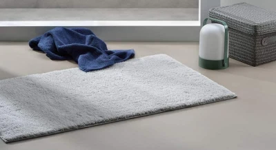 Kela Koupelnová předložka Maja 65x55 cm polyester šedá