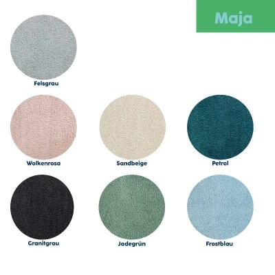 Kela Koupelnová předložka Maja 65x55 cm polyester šedá