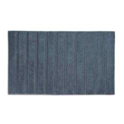Kela Koupelnová předložka Megan 100% bavlna kouřově modrá 100,0x60,0x1,6cm