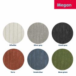 Kela Koupelnová předložka Megan 80x50 cm bavlněná žula šedá