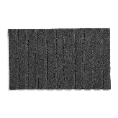 Kela Koupelnová předložka Megan 80x50 cm bavlněná žula šedá