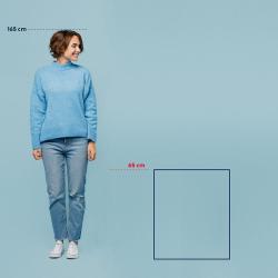 Kela Koupelnová předložka Miu směs bavlna/polyester zakalená růžová 65,0x55,0x1,0cm