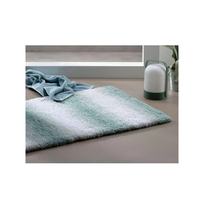 Kela Kúpeľňová predložka Ombre 100x60 cm polyester nefritovo zelená