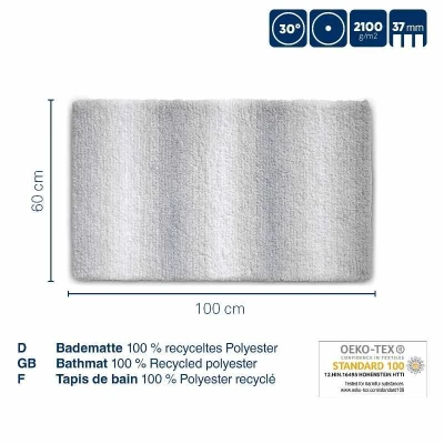 Kela Koupelnová předložka Ombre 100x60 cm polyester starorůžová