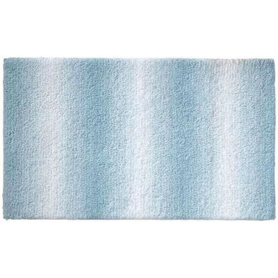 Kela Koupelnová předložka Ombre 120x70 cm polyester ledově modrá