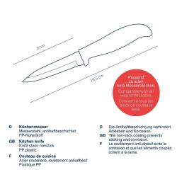 Kela Kuchyňský nůž Acida nerez černý 19,5cm