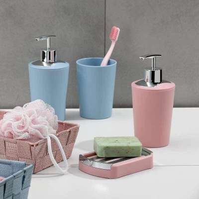 Kela Miska na mýdlo MARTA plast bílá