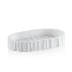 Kela Miska na mýdlo Merida polyresin bílá 15,0x9,0x2,5cm