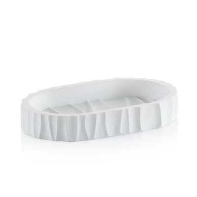 Kela Miska na mýdlo Merida polyresin bílá 15,0x9,0x2,5cm Kela Miska na mýdlo Merida polyresin bílá 15,0x9,0x2,5cm