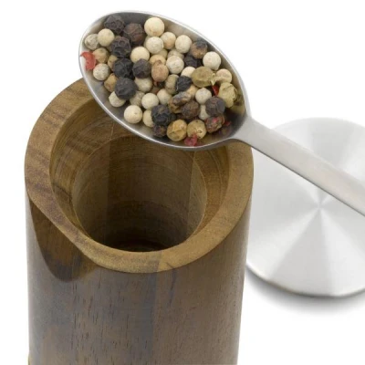 Kela Mlýnek na pepř a sůl KAURI Akát 13 cm