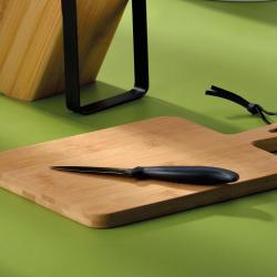 Kela Nůž na chleba Acida nerezová ocel černý 32,0cm