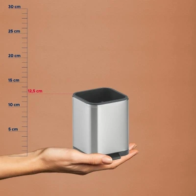 Kela Odkapávač na příbory Plata nerez matná stříbrná 10,0x11,5x12,5cm