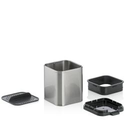 Kela Odkapávač na příbory Plata nerez matná stříbrná 10,0x11,5x12,5cm