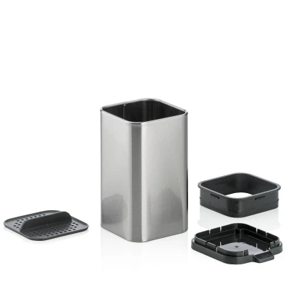 Kela Odkapávač na příbory Plata nerez matná stříbrná 10,0x11,5x18,5cm