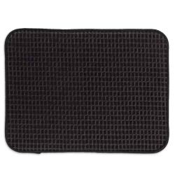 Kela Odkapávací podložka Rapida 100% polyester černá 50,0x38,0cm Kela Odkapávací podložka Rapida 100% polyester černá 50,0x38,0cm